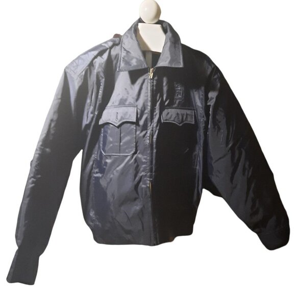 Spartan Uniform Outerwear Blue Jacket Size Large‎ - Picture 1 of 7